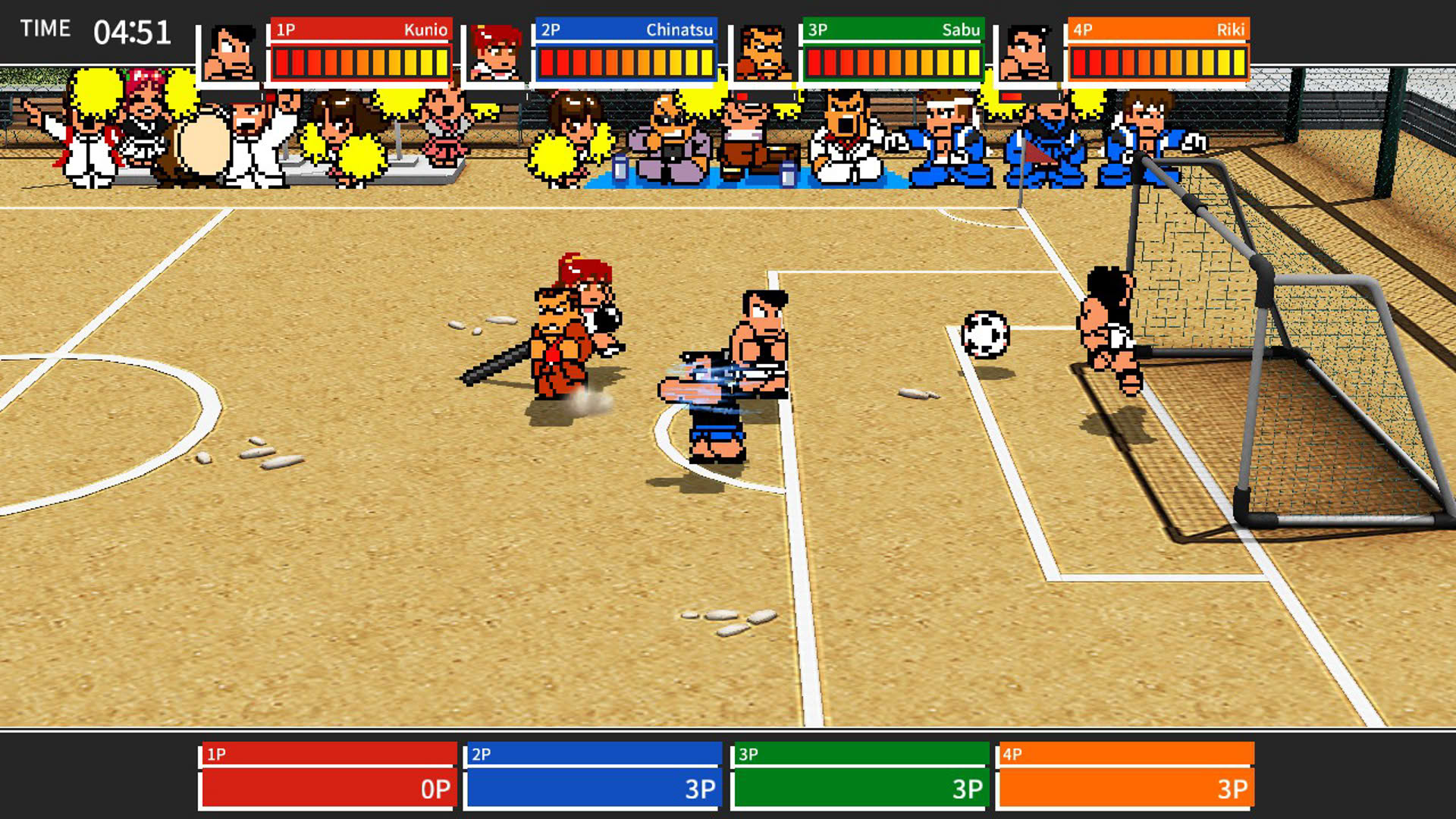 Screenshot for River City Melee: Battle Royal Special