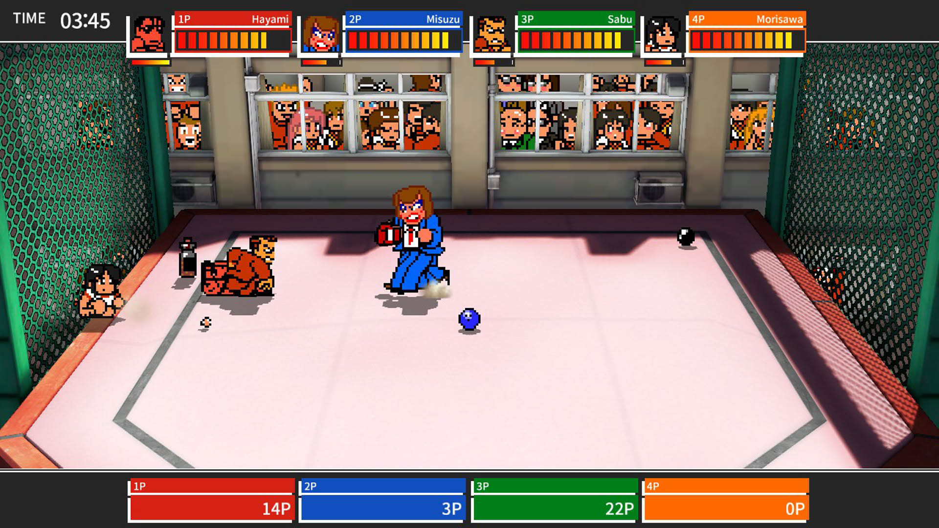 Screenshot for River City Melee: Battle Royal Special