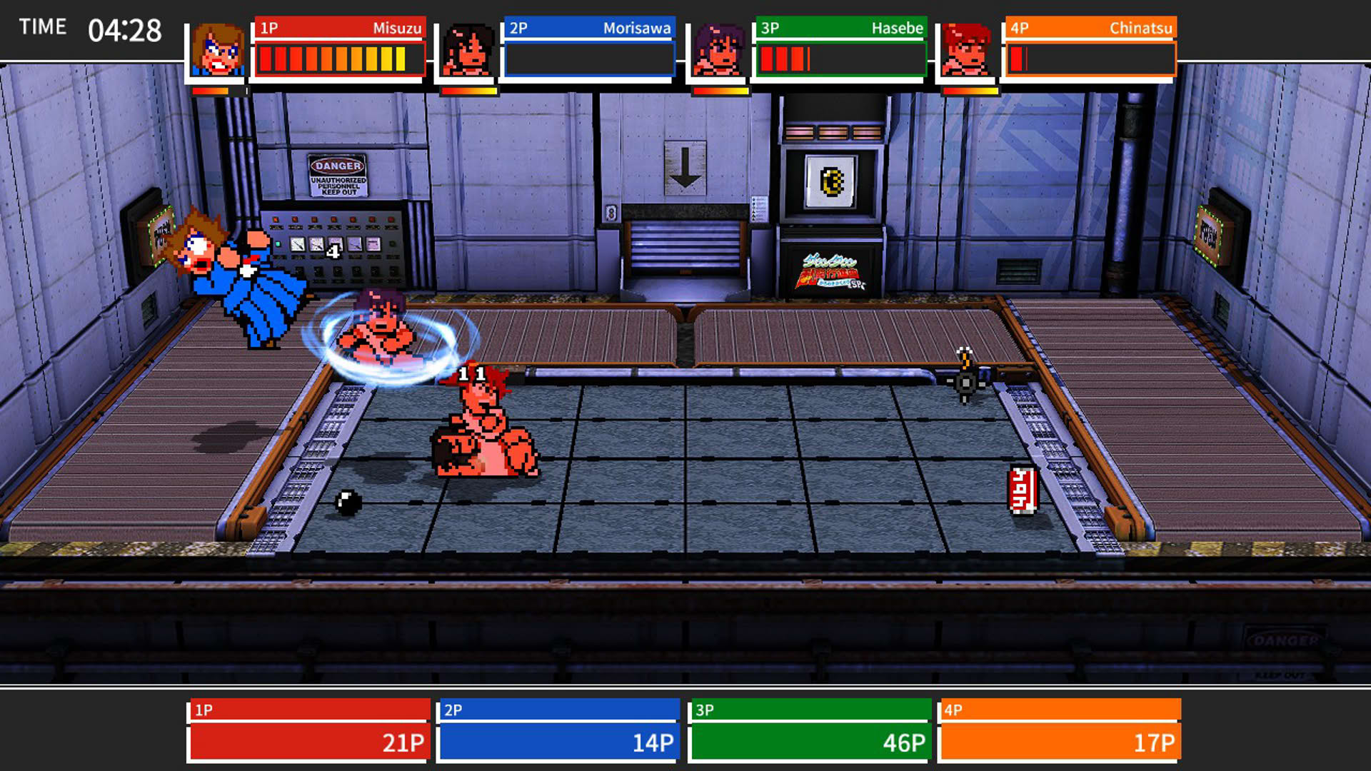 Screenshot for River City Melee: Battle Royal Special
