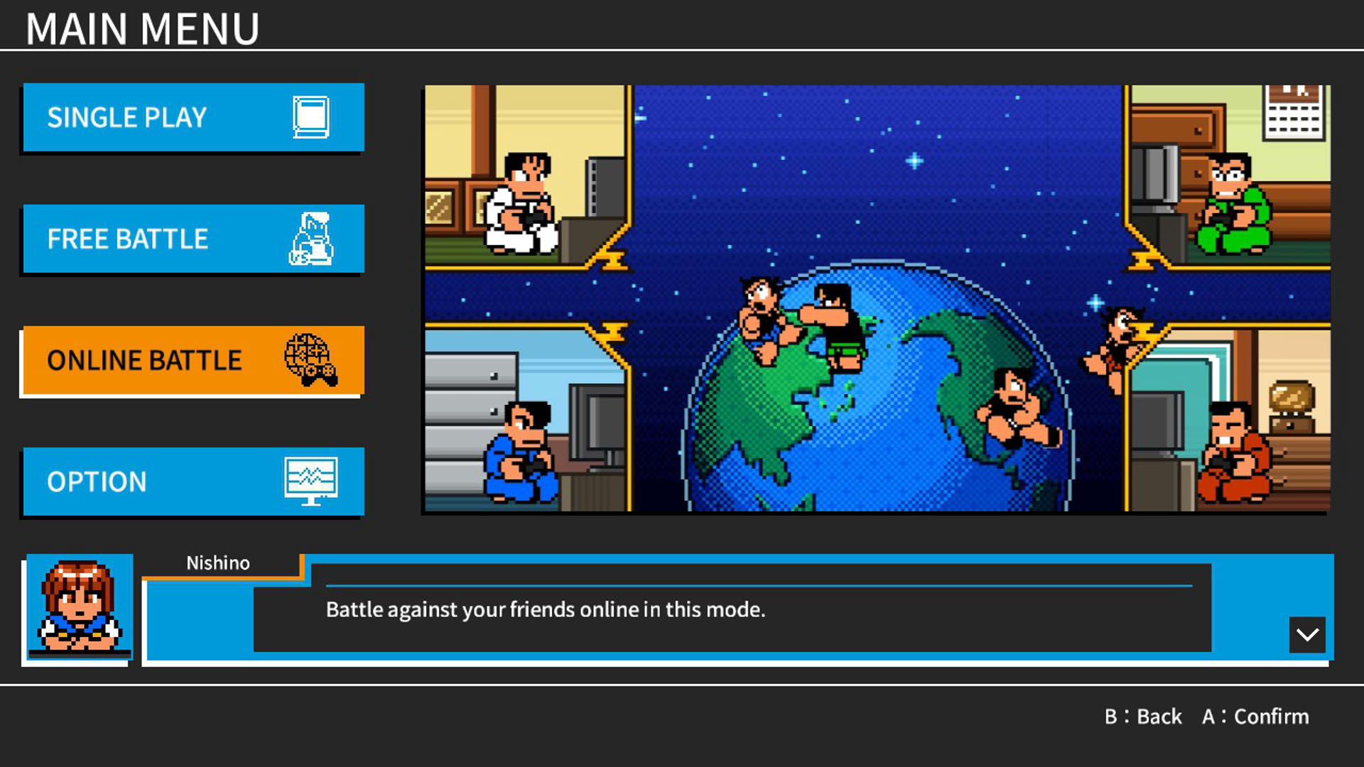 Screenshot for River City Melee: Battle Royal Special
