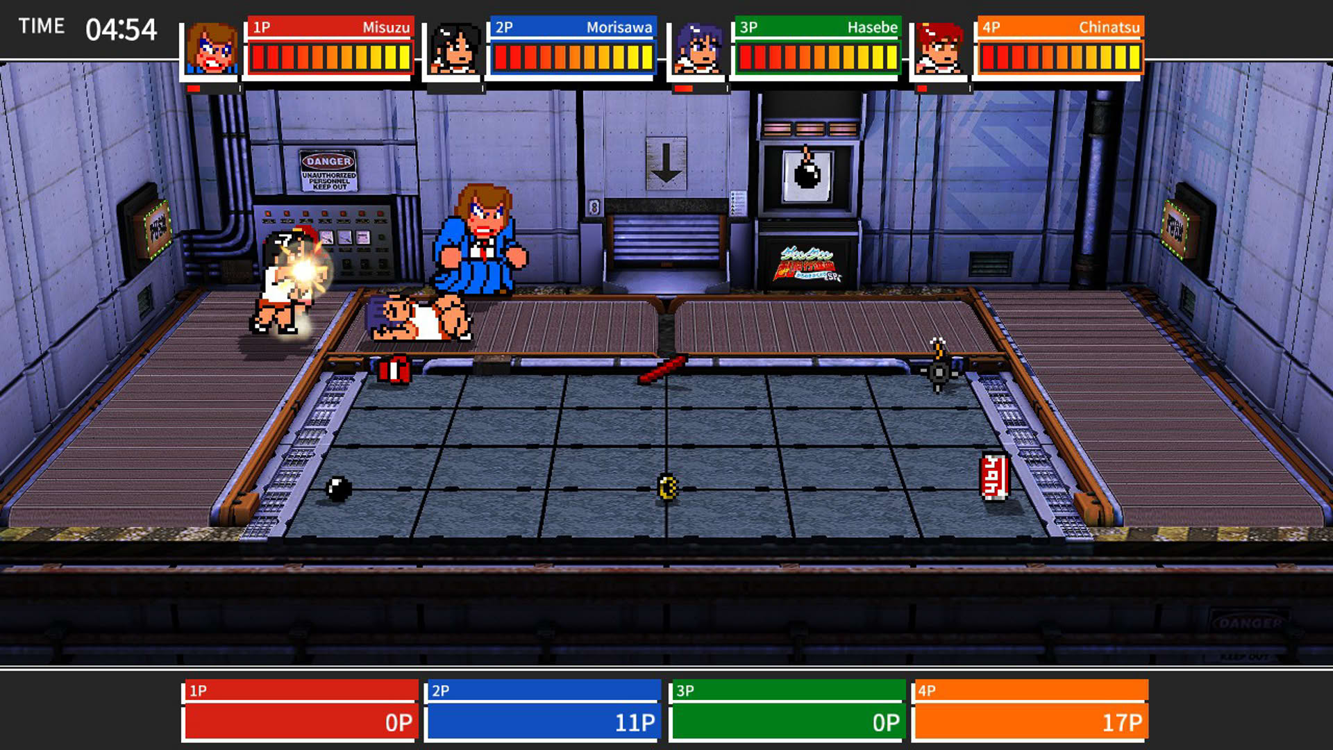 Screenshot for River City Melee: Battle Royal Special