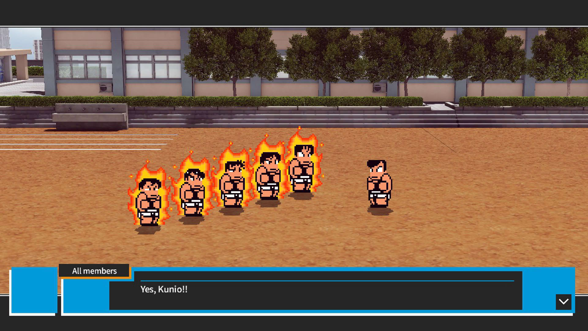 Screenshot for River City Melee: Battle Royal Special