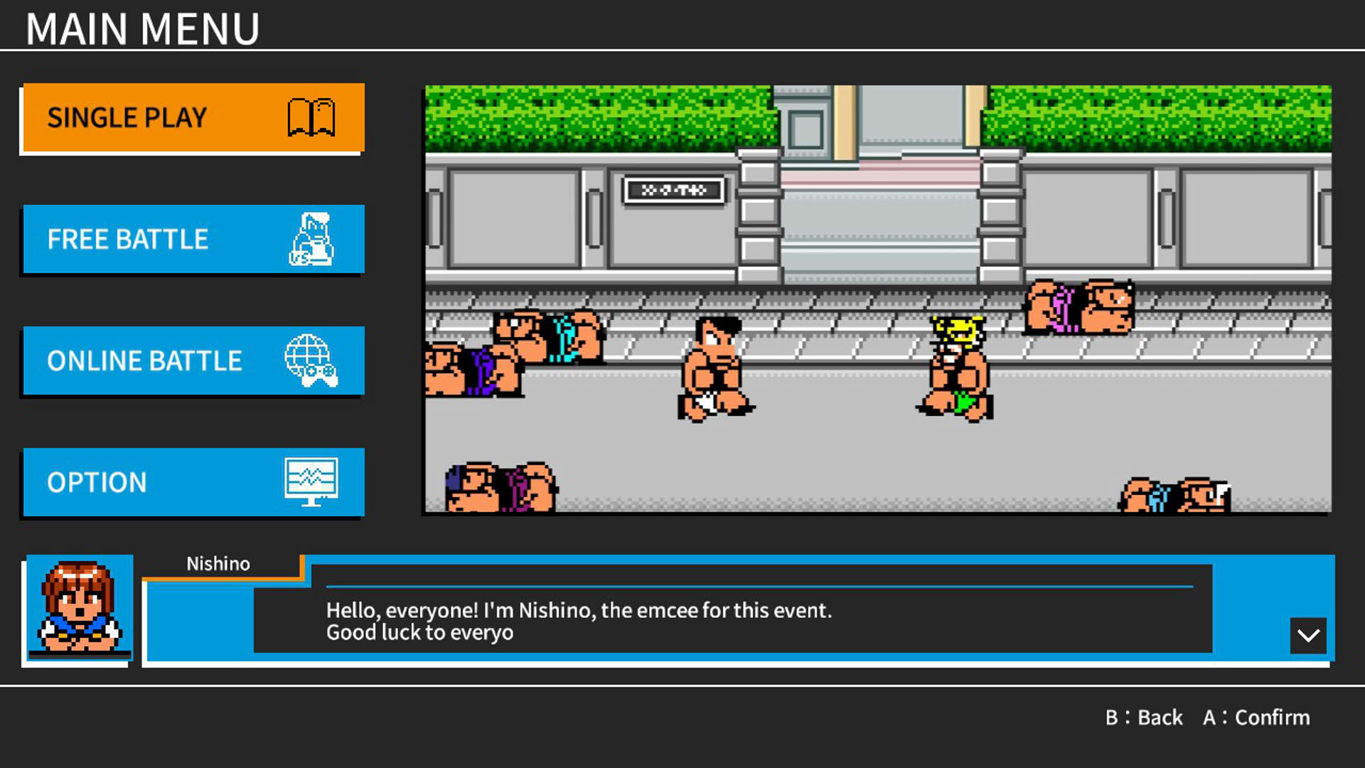Screenshot for River City Melee: Battle Royal Special