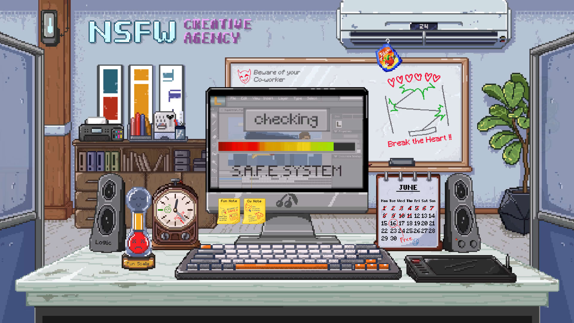 Screenshot for NSFW: Not a Simulator for Working