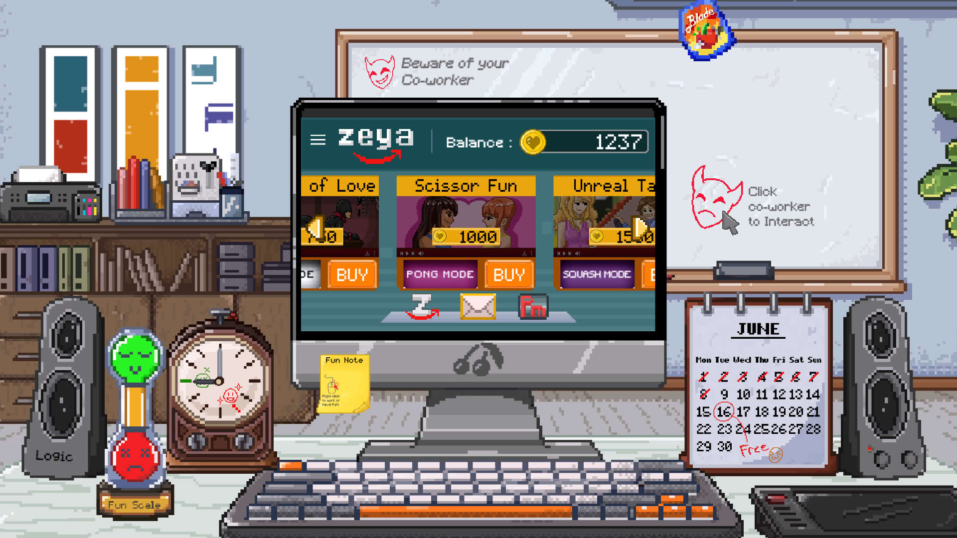 Screenshot for NSFW: Not a Simulator for Working