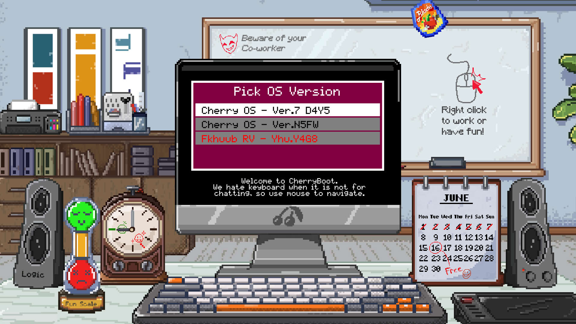 Screenshot for NSFW: Not a Simulator for Working