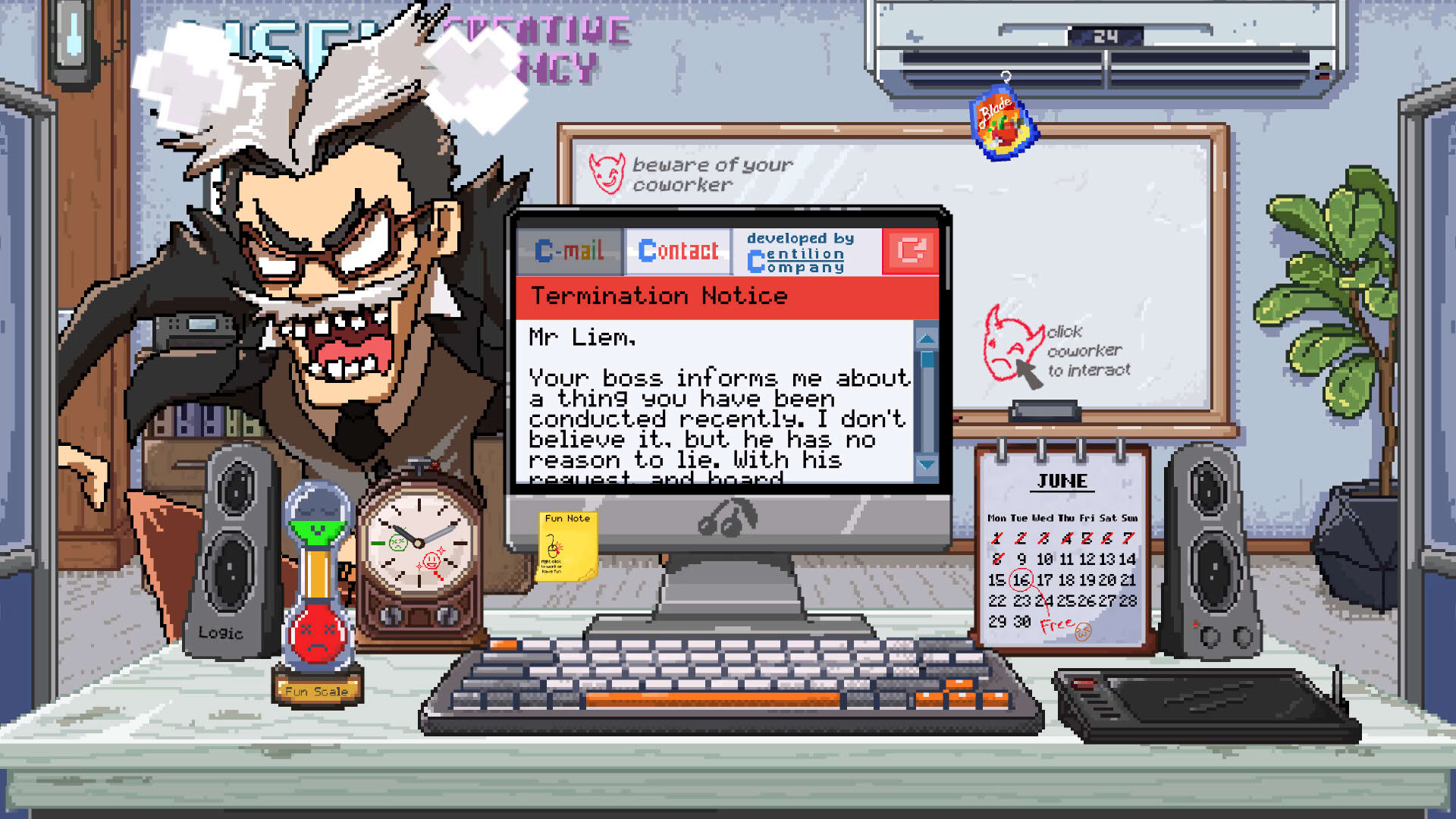 Screenshot for NSFW: Not a Simulator for Working
