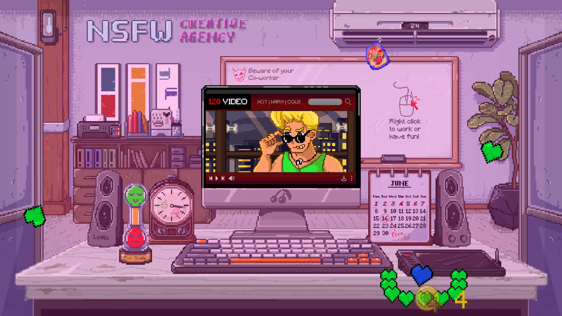 Screenshot for NSFW: Not a Simulator for Working