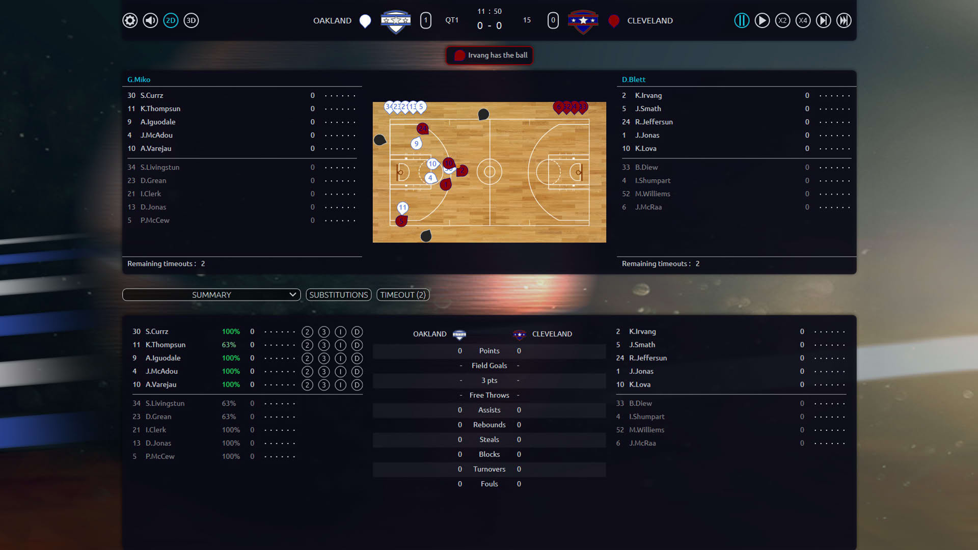 Screenshot for Pro Basketball Manager 2017