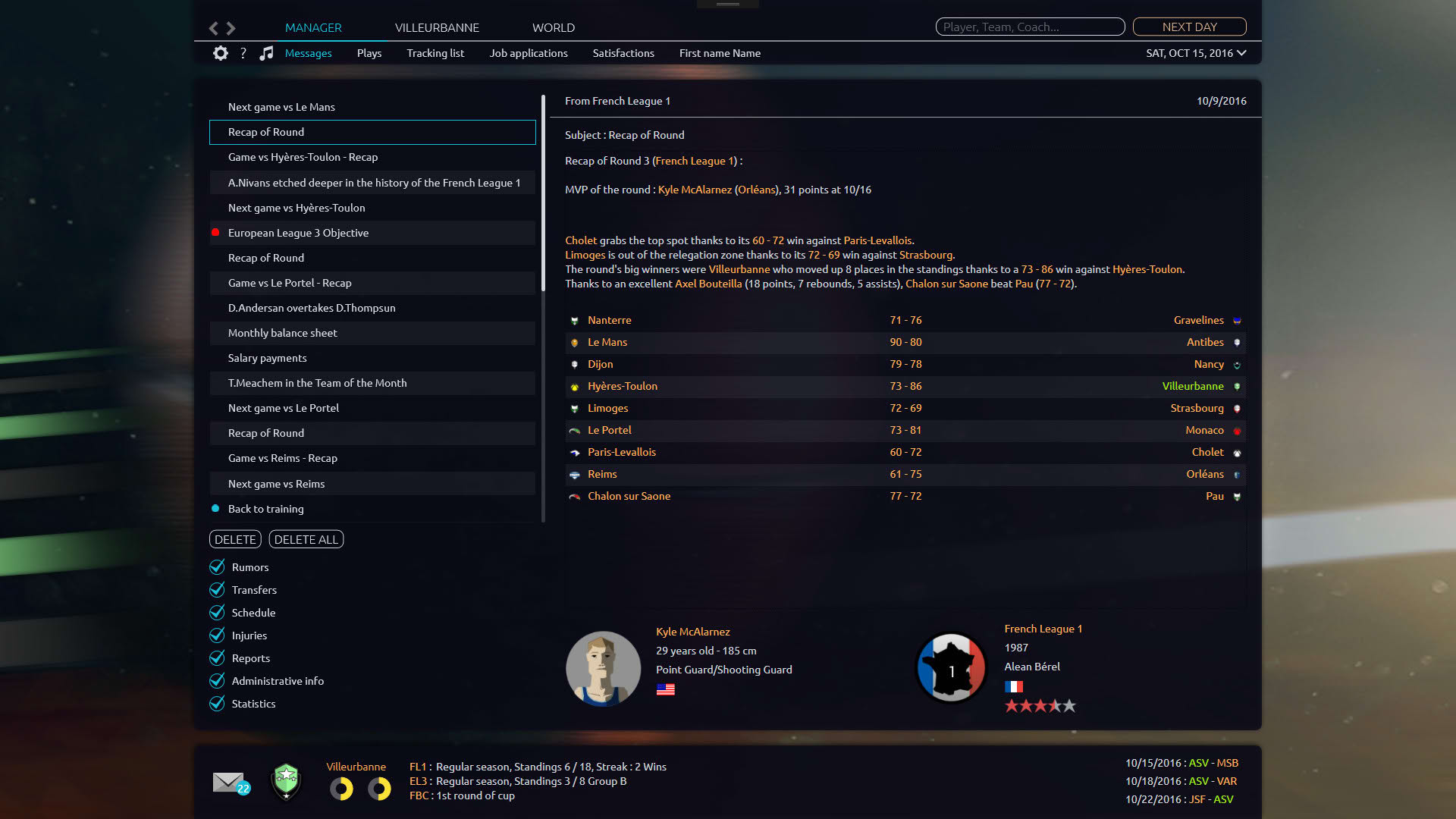 Screenshot for Pro Basketball Manager 2017