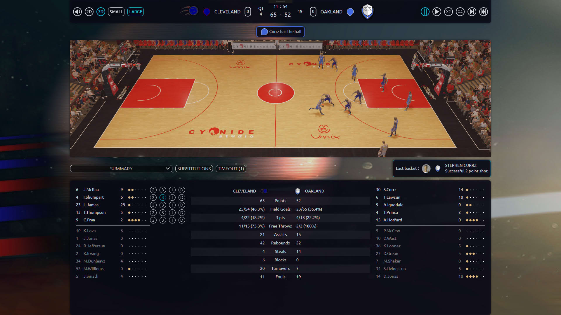 Screenshot for Pro Basketball Manager 2017