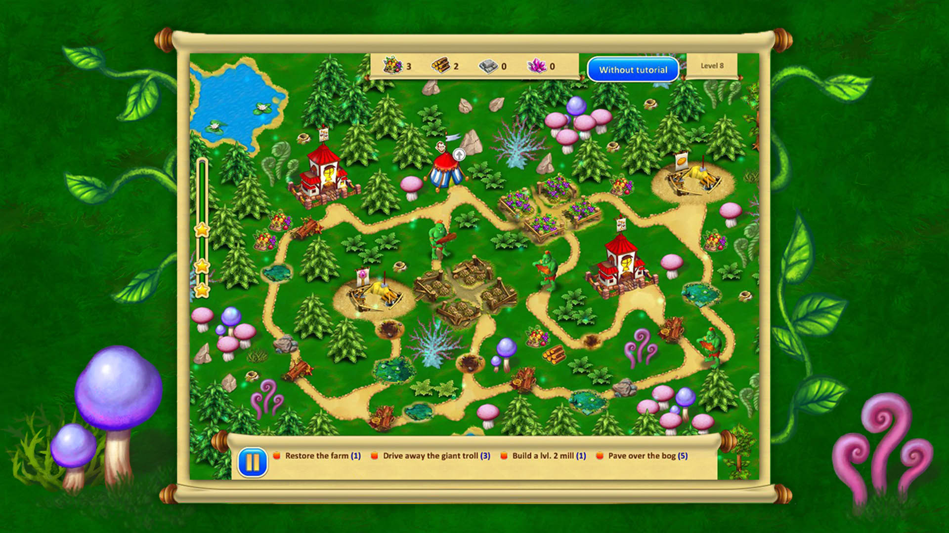 Screenshot for Gnomes Garden 3: The Thief of Castles