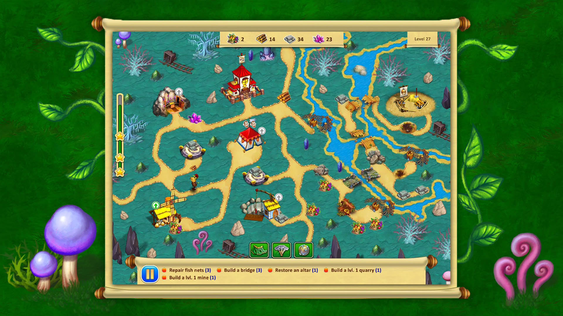 Screenshot for Gnomes Garden 3: The Thief of Castles