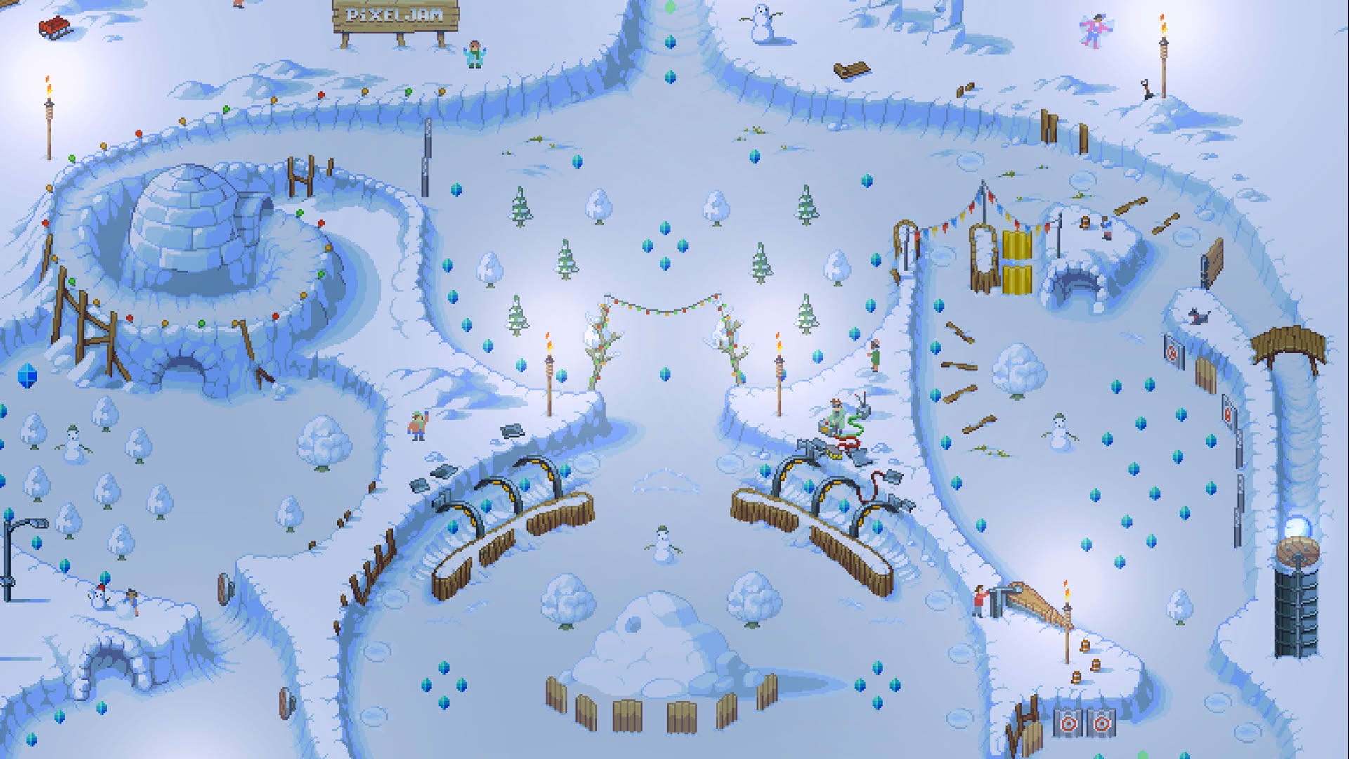 Screenshot for Snowball!