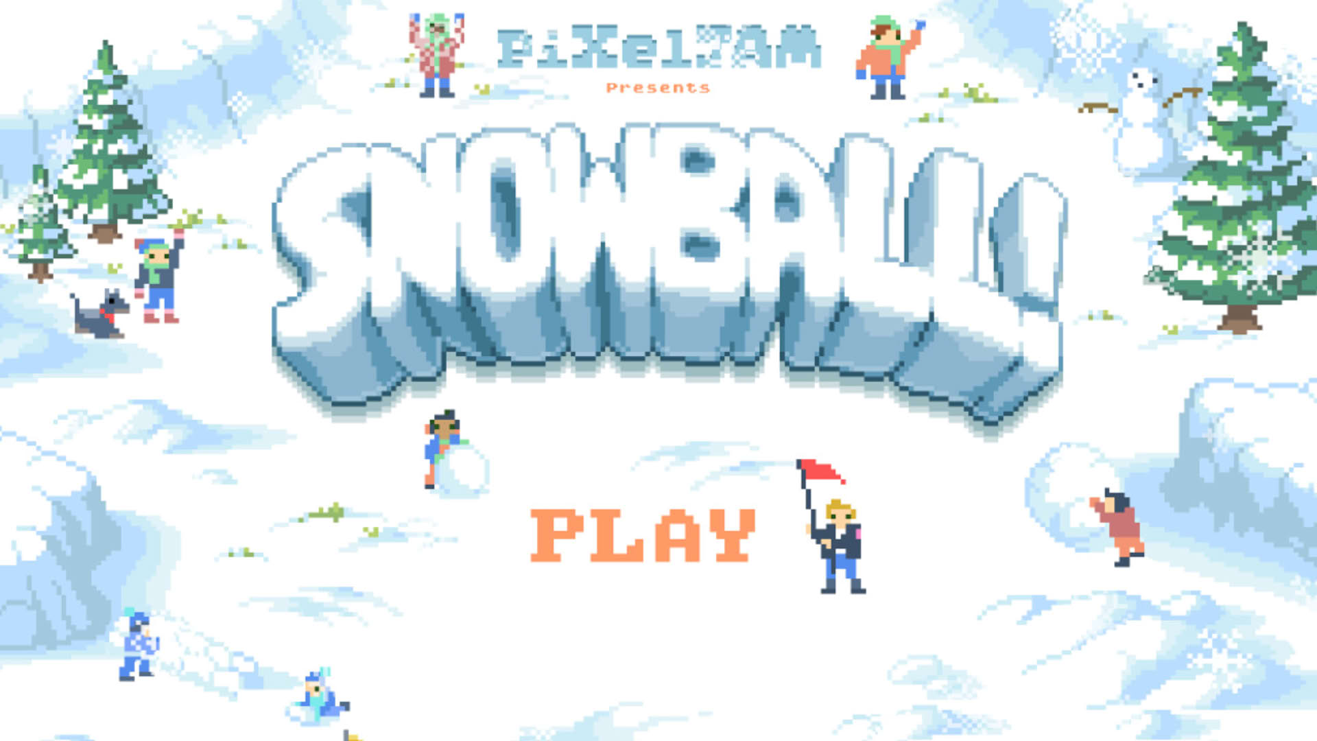 Screenshot for Snowball!