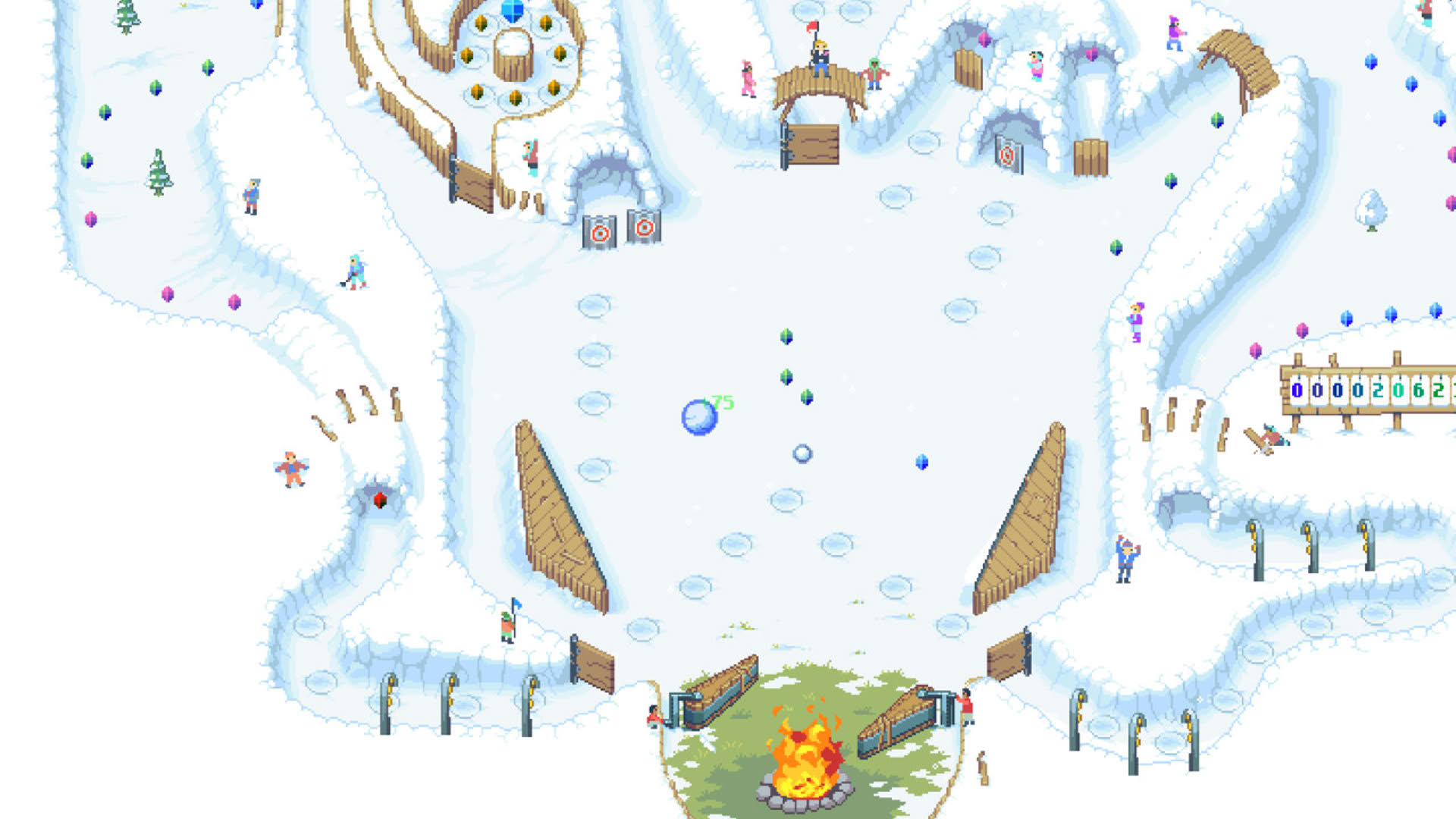 Screenshot for Snowball!