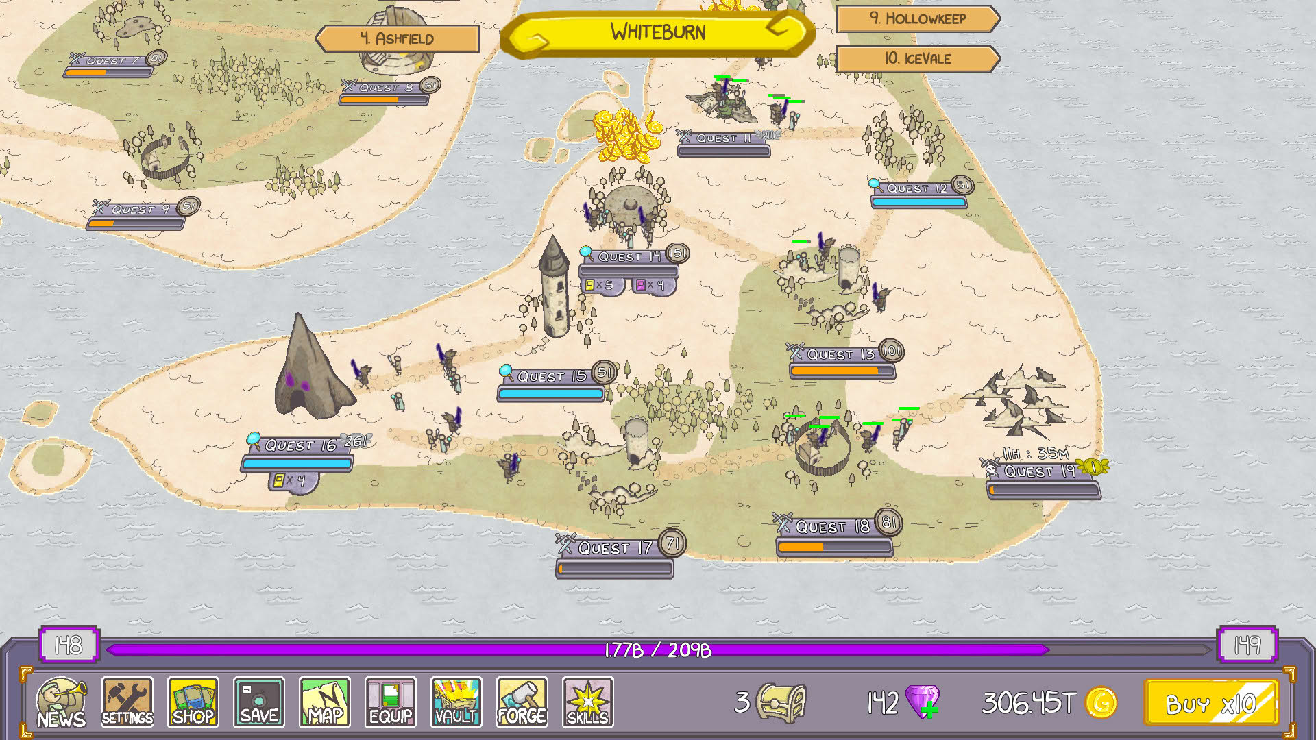 Screenshot for Guild Quest