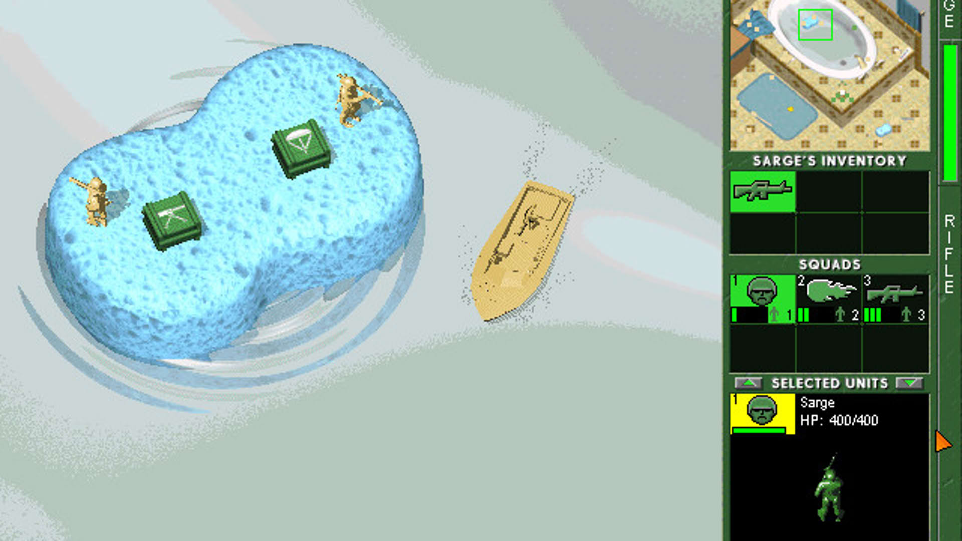 Screenshot for Army Men: Toys in Space