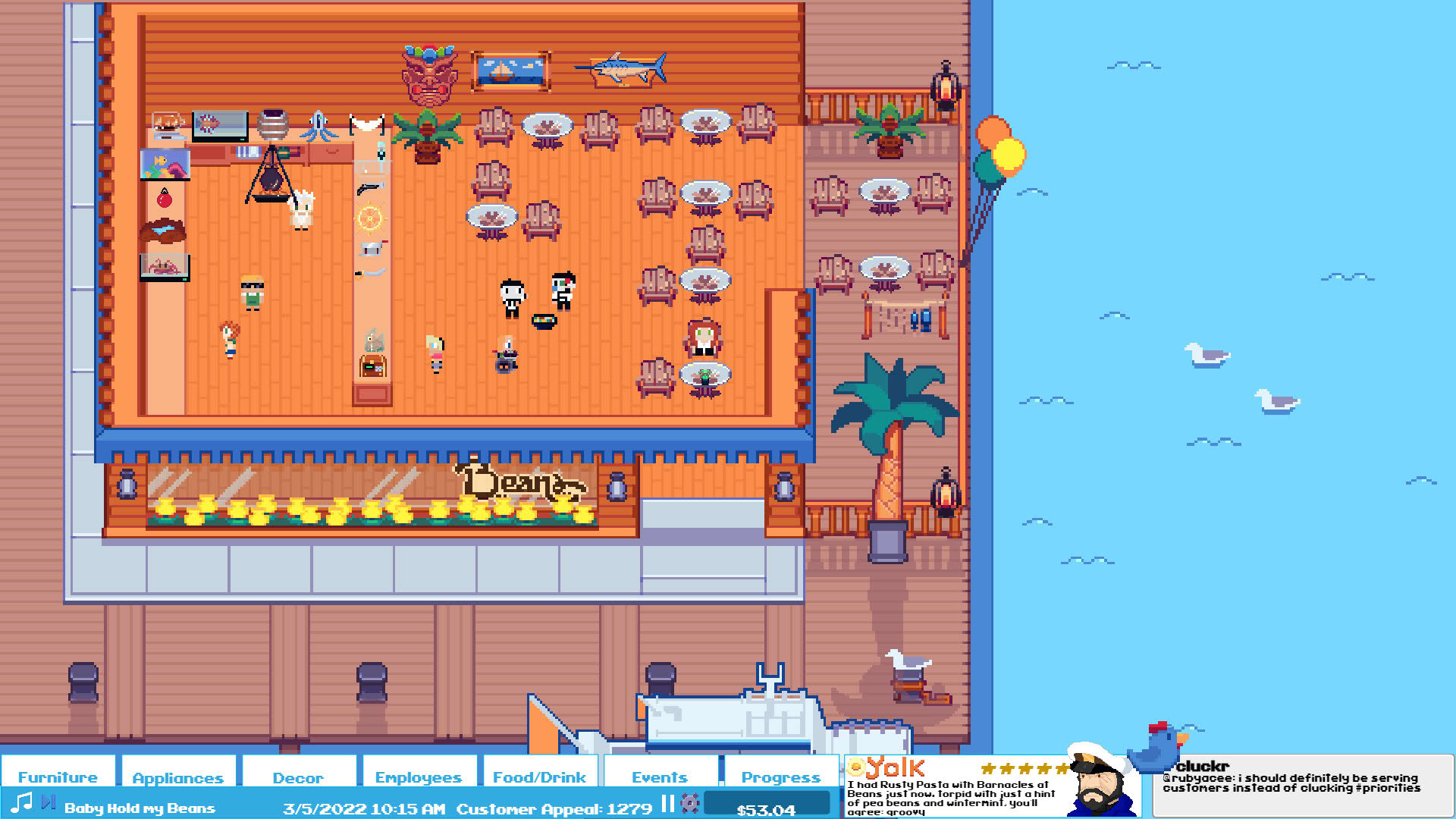 Screenshot for Beans: The Coffee Shop Simulator