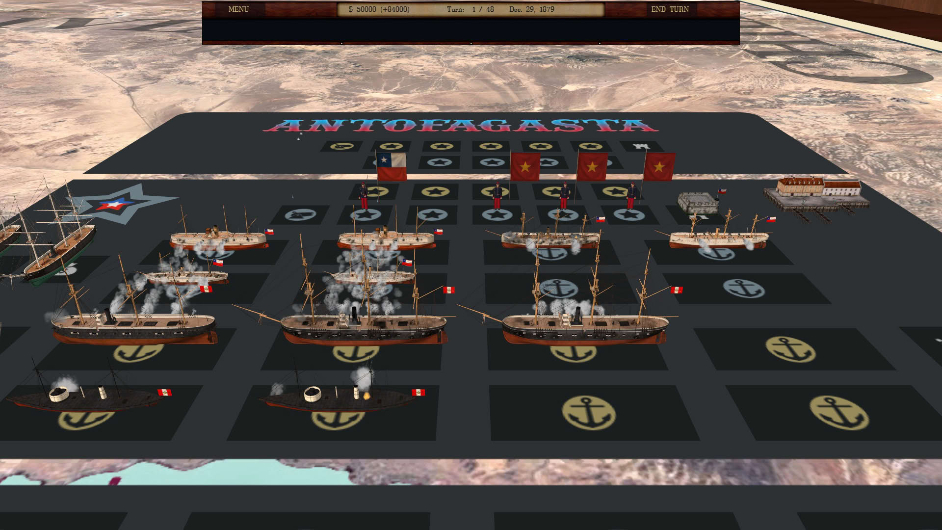 Screenshot for Ironclads 2: War of the Pacific