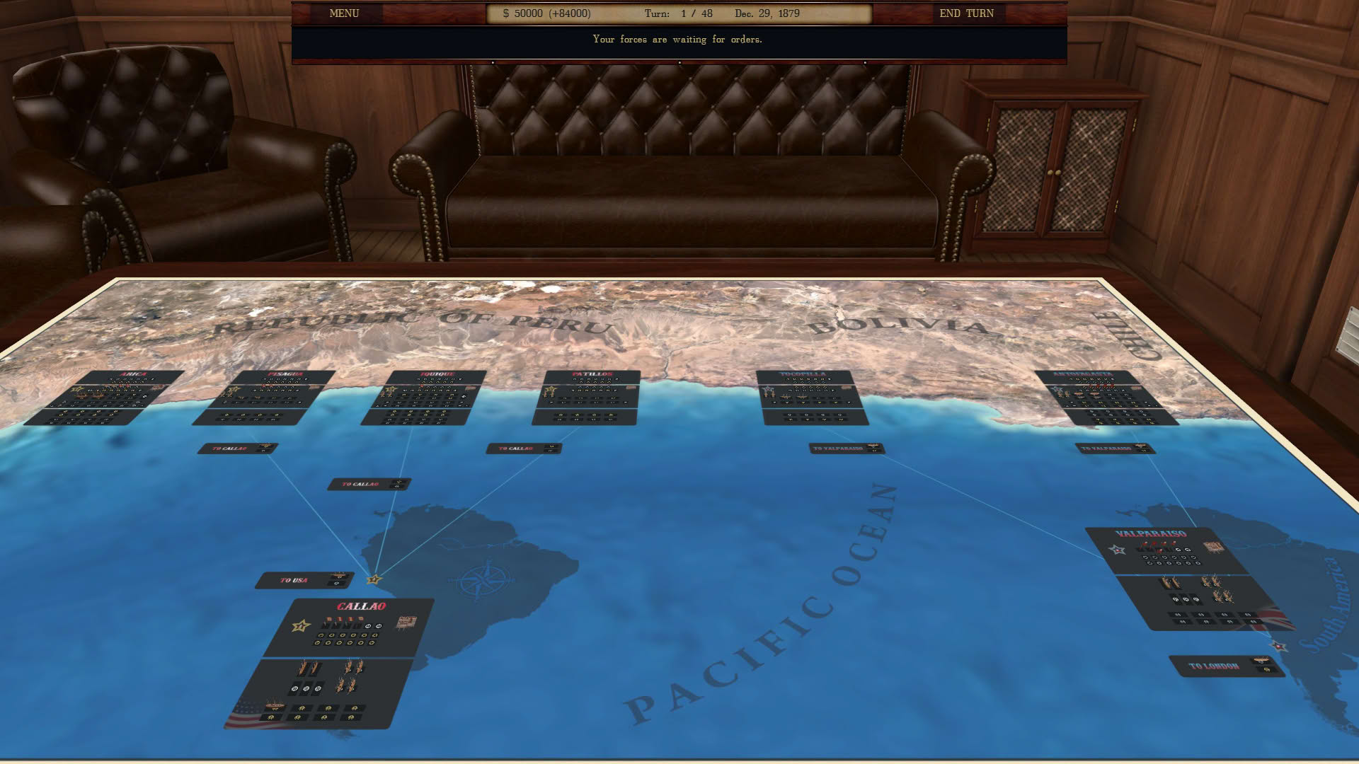 Screenshot for Ironclads 2: War of the Pacific