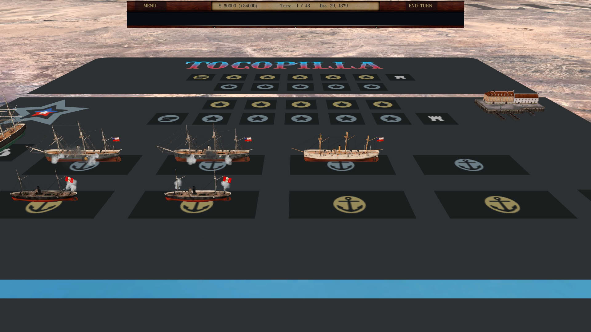 Screenshot for Ironclads 2: War of the Pacific