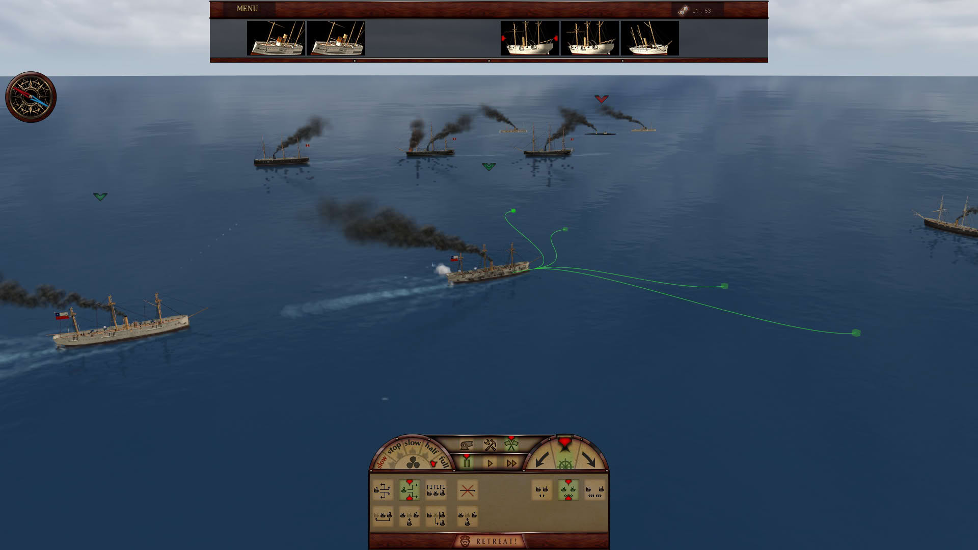 Screenshot for Ironclads 2: War of the Pacific