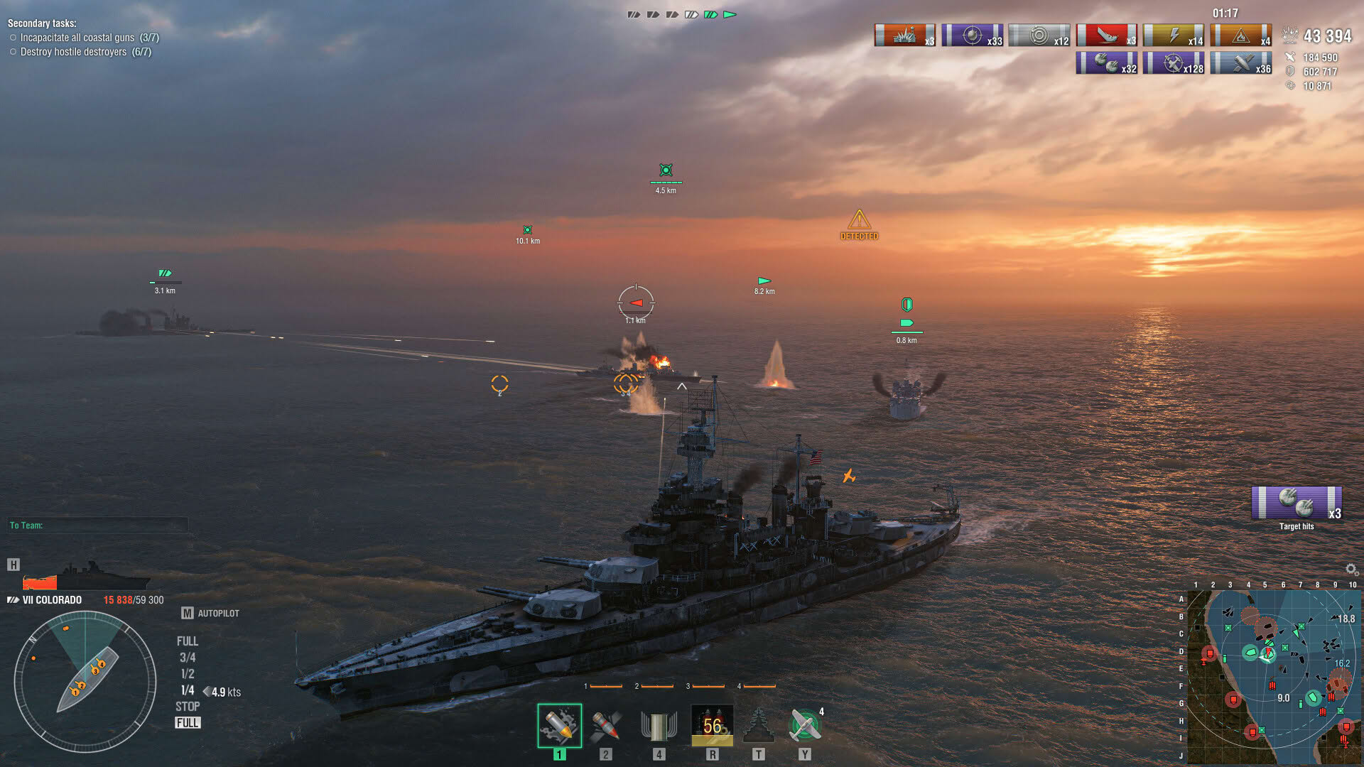 Screenshot for World of Warships