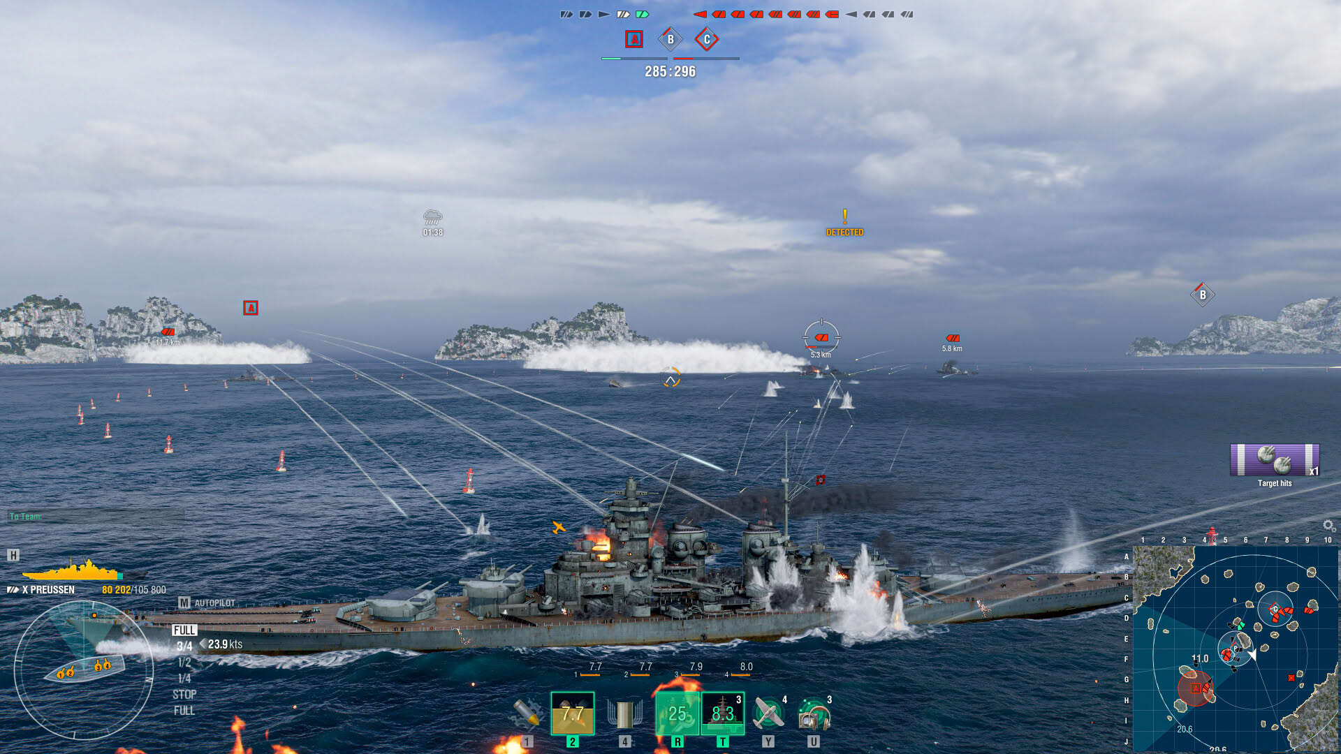 Screenshot for World of Warships