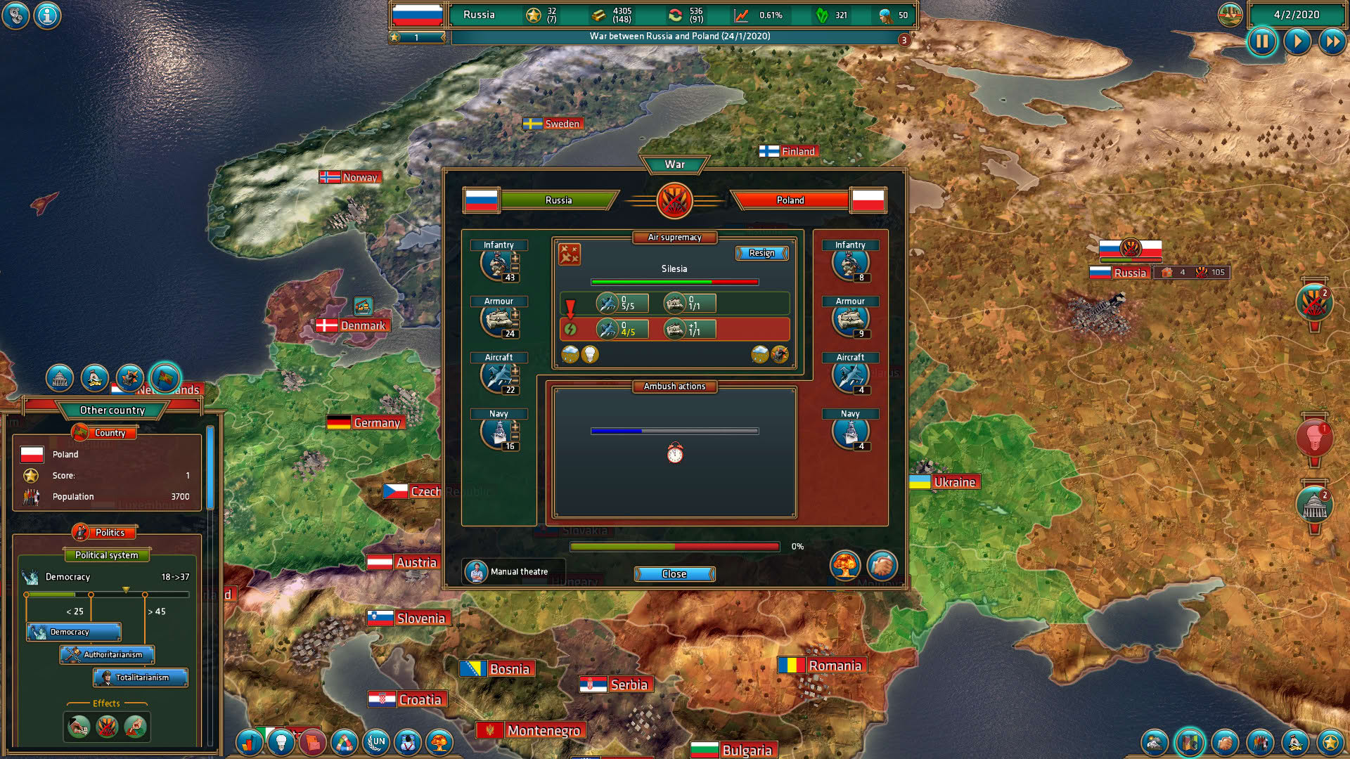 Screenshot for Realpolitiks
