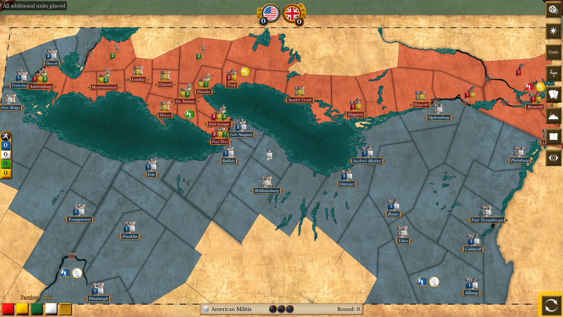 Screenshot for 1812: The Invasion of Canada