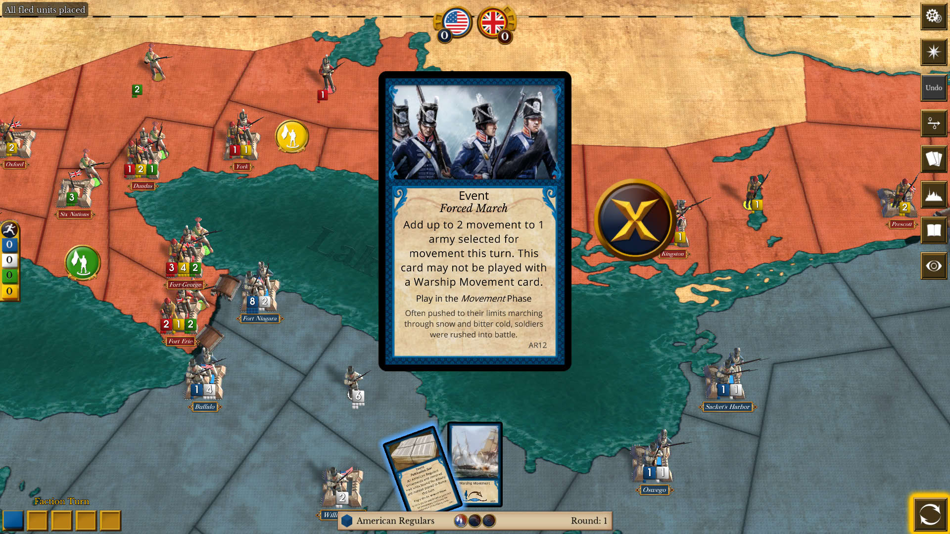 Screenshot for 1812: The Invasion of Canada