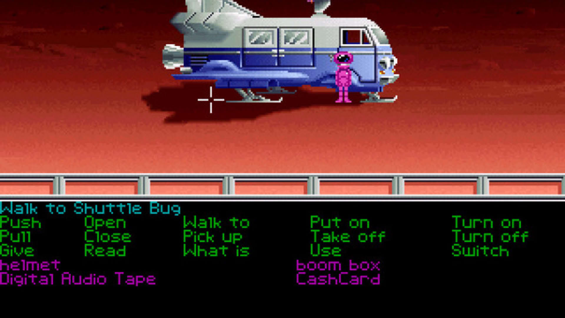 Screenshot for Zak McKracken and the Alien Mindbenders