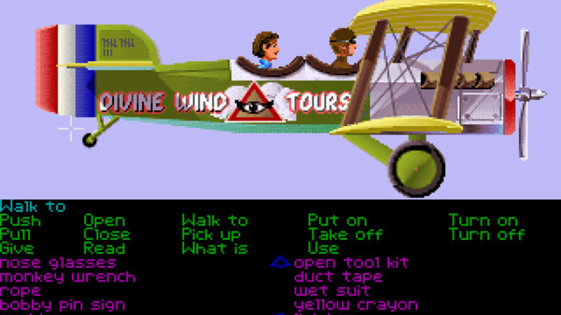 Screenshot for Zak McKracken and the Alien Mindbenders