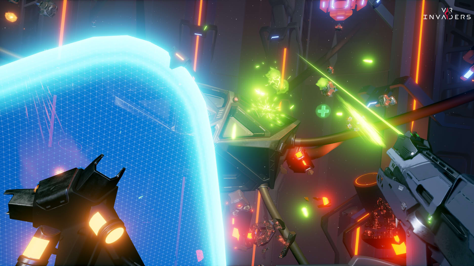 Screenshot for VR Invaders