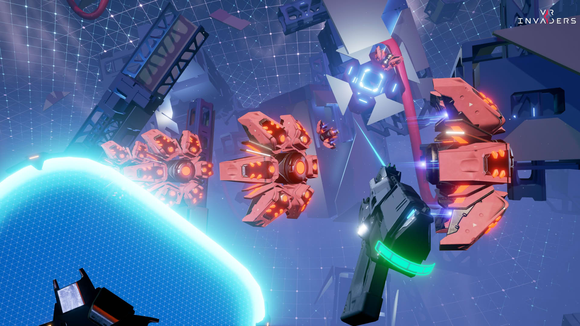 Screenshot for VR Invaders