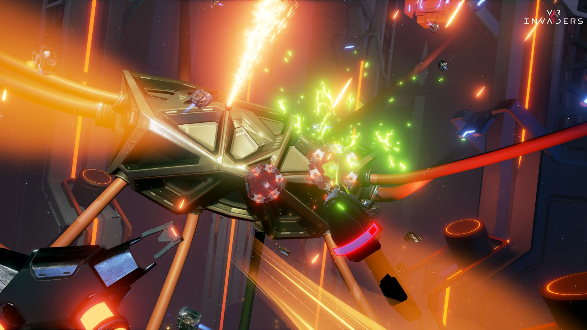 Screenshot for VR Invaders