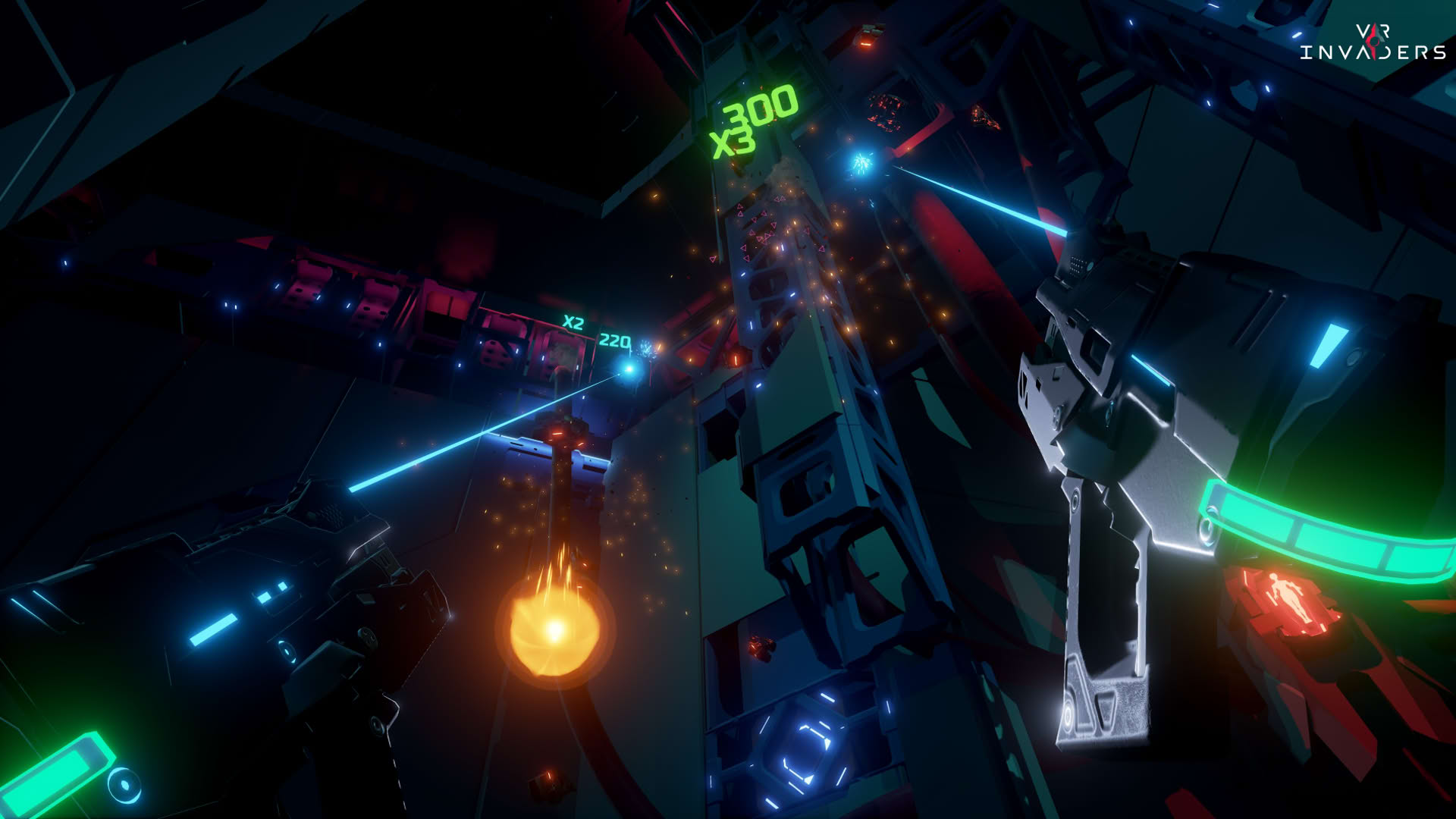 Screenshot for VR Invaders