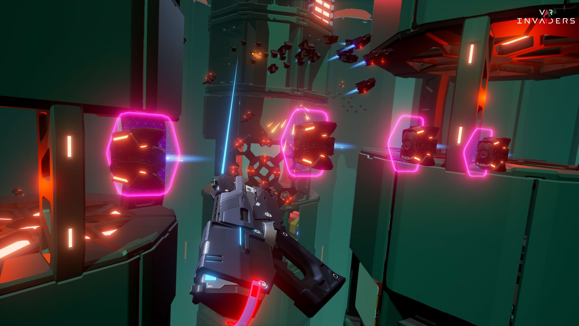 Screenshot for VR Invaders