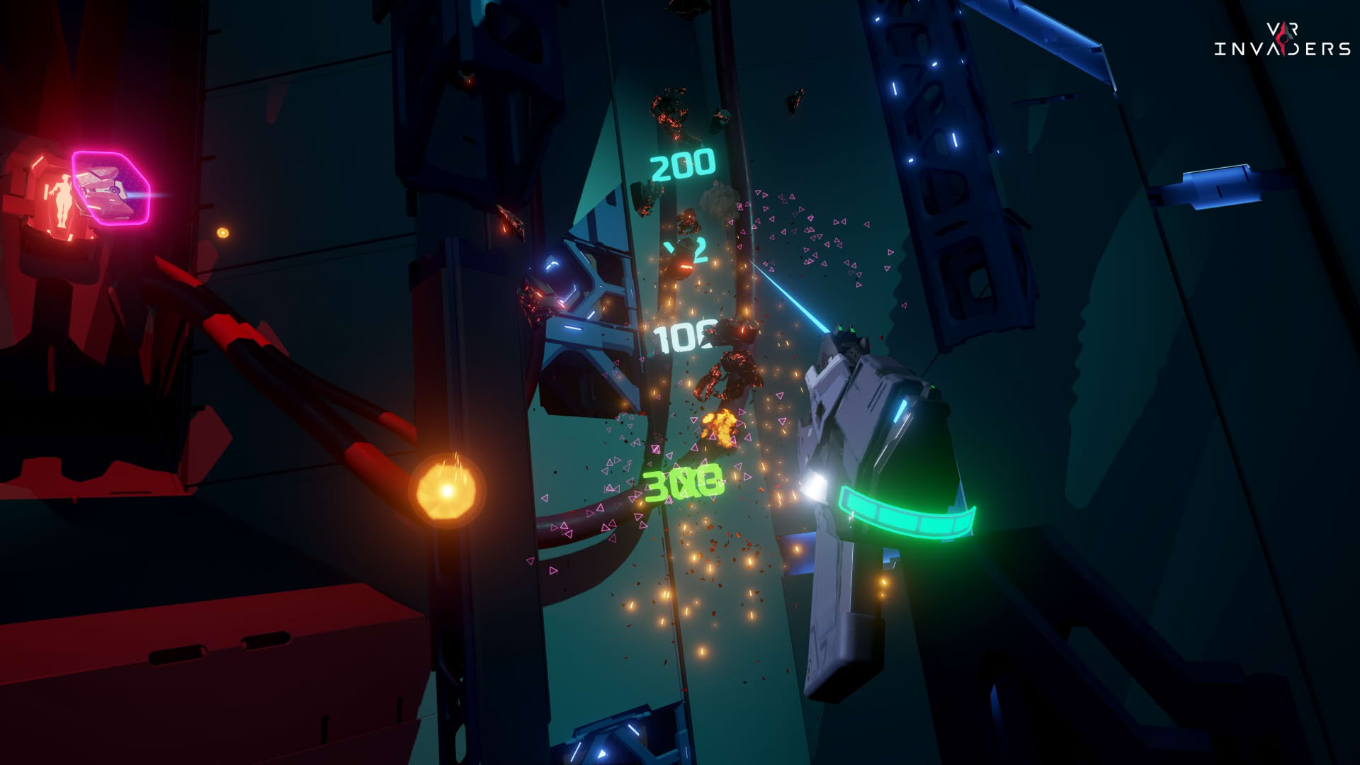 Screenshot for VR Invaders