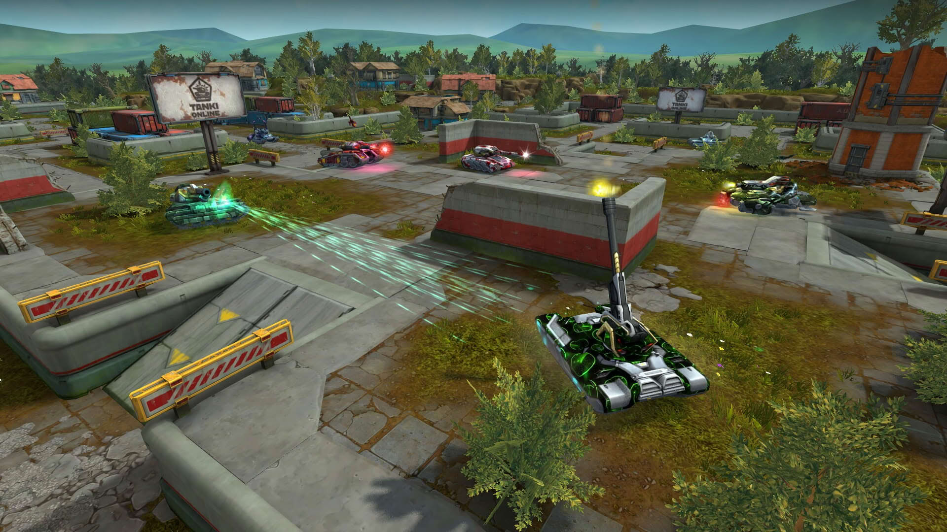 Screenshot for Tanki Online