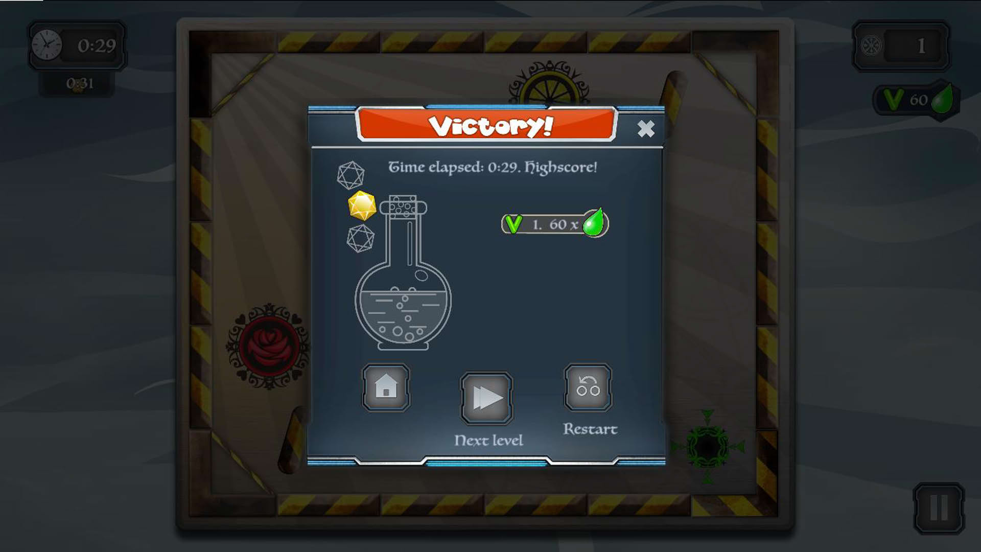 Screenshot for Liquid Pinball