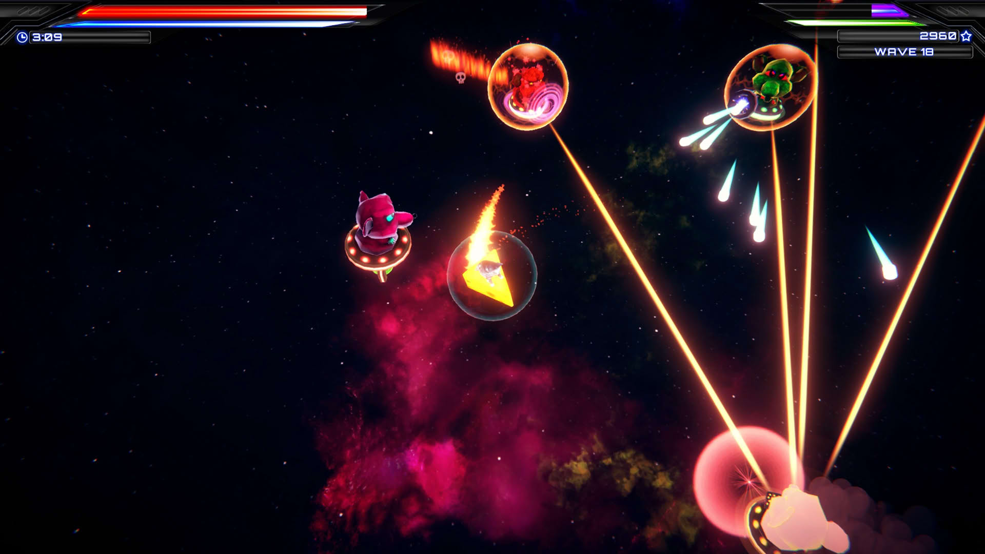 Screenshot for Spacecats with Lasers