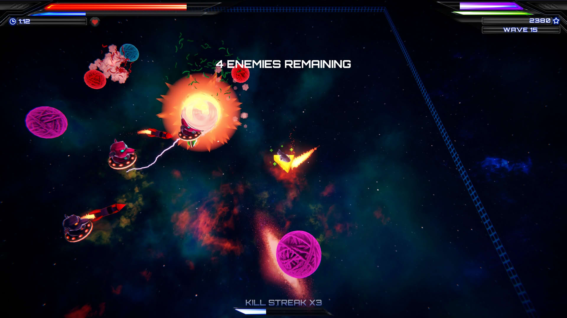 Screenshot for Spacecats with Lasers