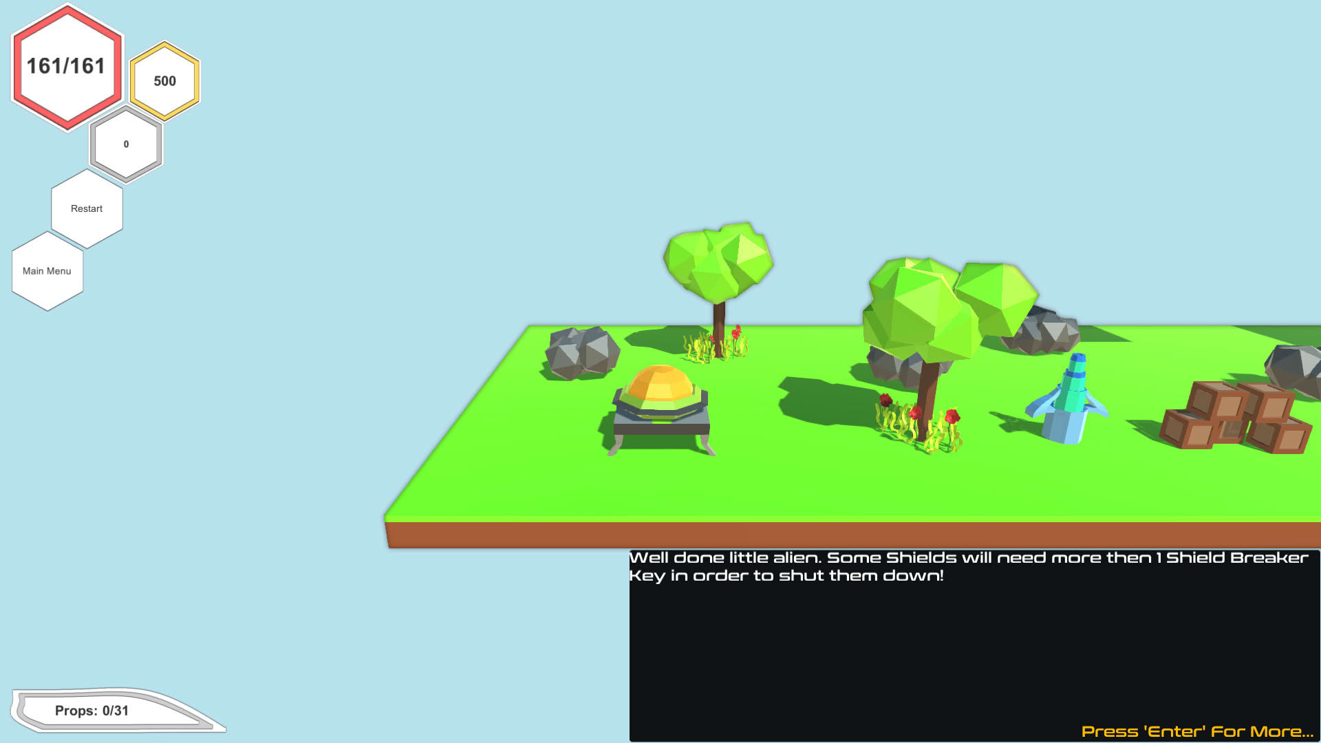 Screenshot for Alien Hostage