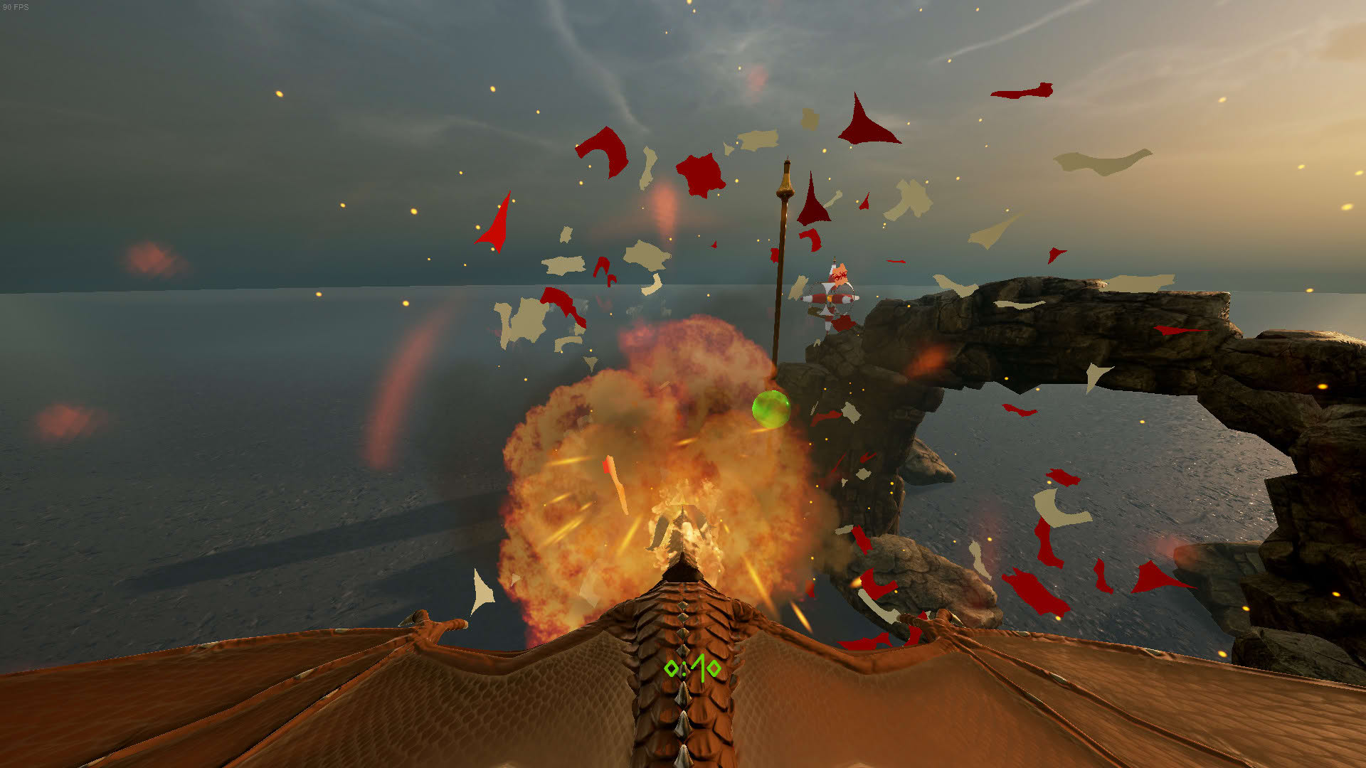 Screenshot for DragonWingsVR
