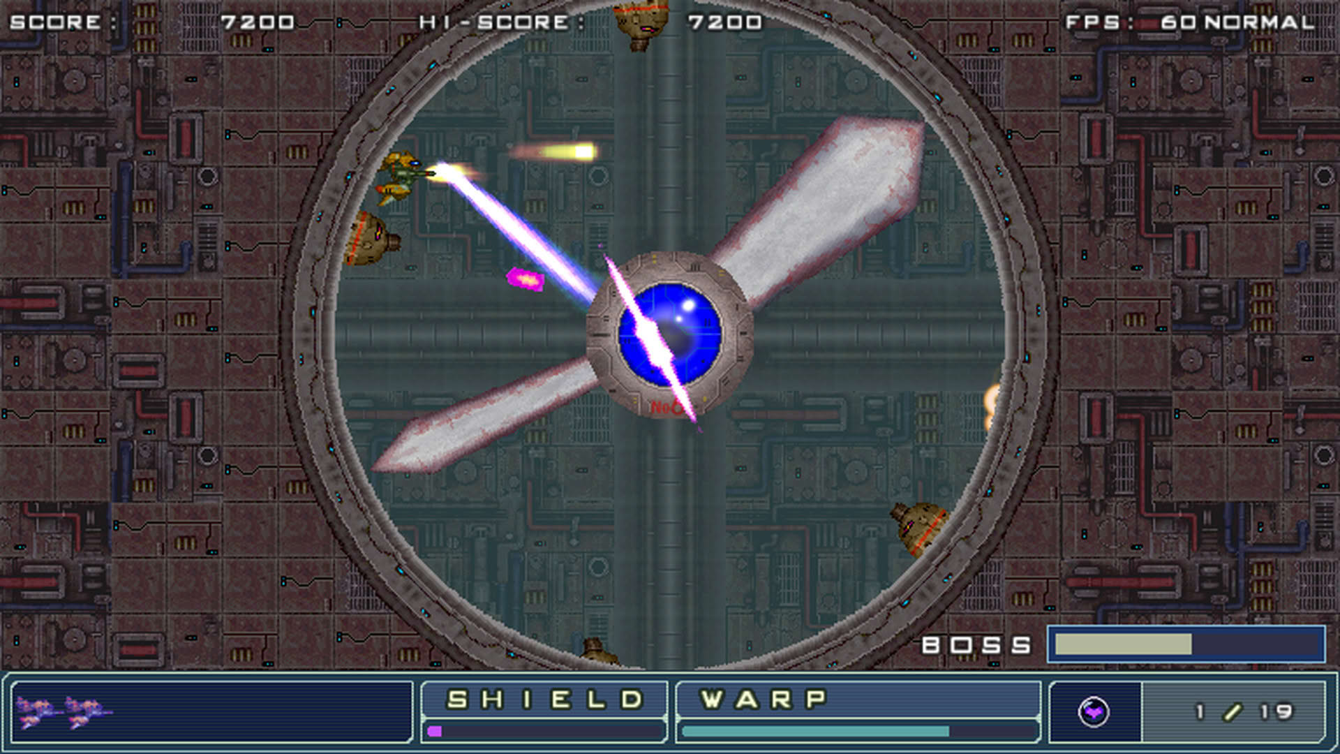 Screenshot for Zangeki Warp