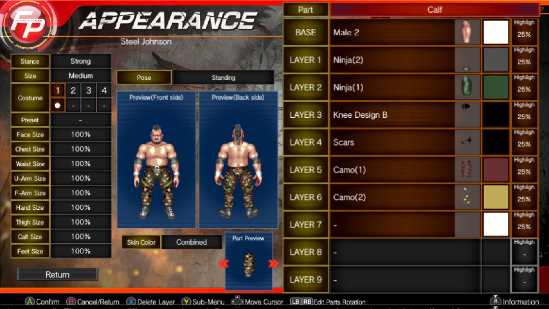 Screenshot for Fire Pro Wrestling World