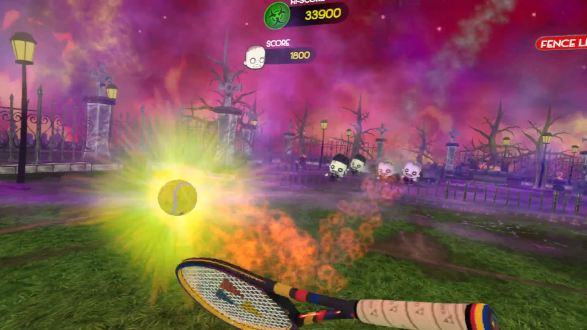 Screenshot for Smoots Tennis Survival Zombie