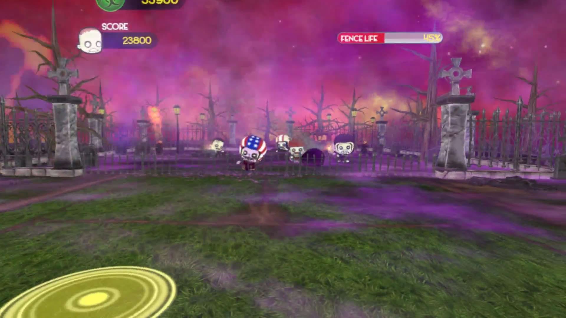 Screenshot for Smoots Tennis Survival Zombie